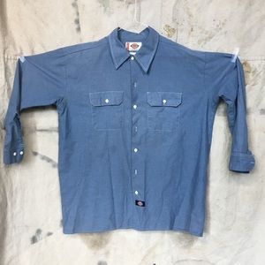 Vintage blue work shirt